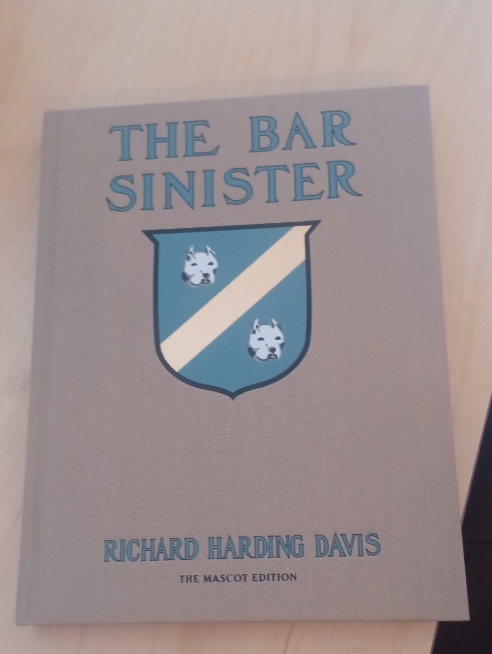 The Bar Sinister by Richard Harding Davis - Blue & Cream Clothbound Book